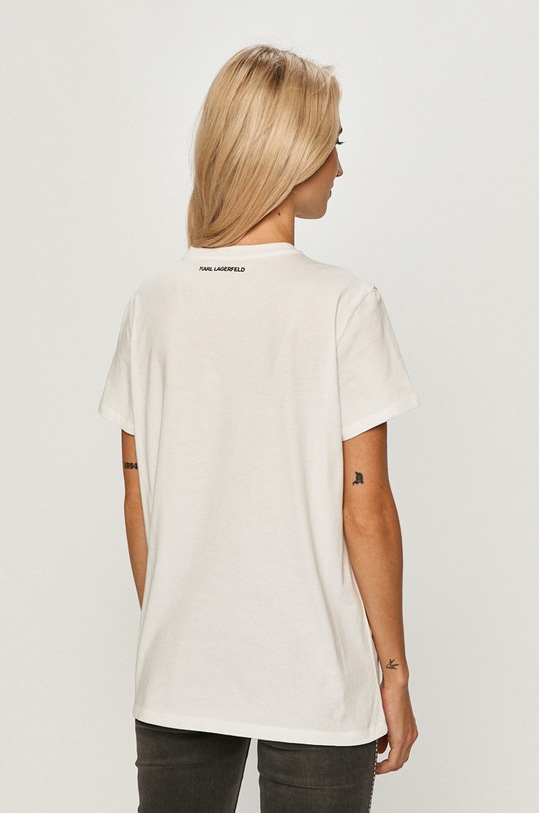 Oblečenie Karl Lagerfeld - Tričko 206W1713 biela