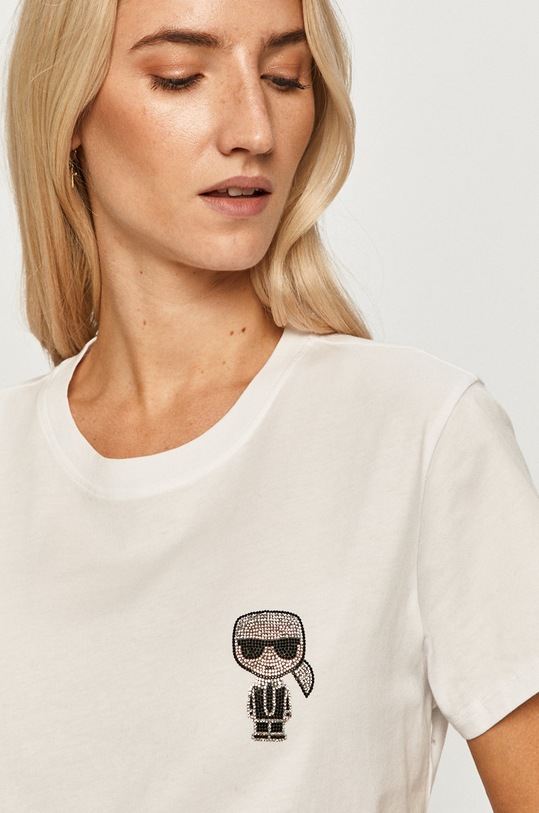 Karl Lagerfeld - Tričko biela 206W1713