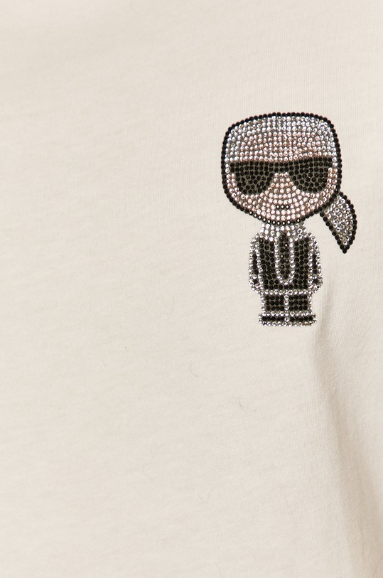 Karl Lagerfeld - Tričko 206W1713 biela