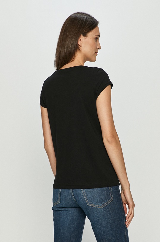 Odzież Mustang - T-shirt 1010370.4142 czarny