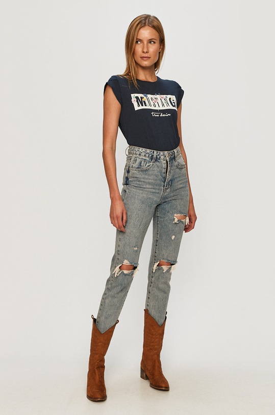 Mustang - Tricou 1009808.4136 bleumarin AW20