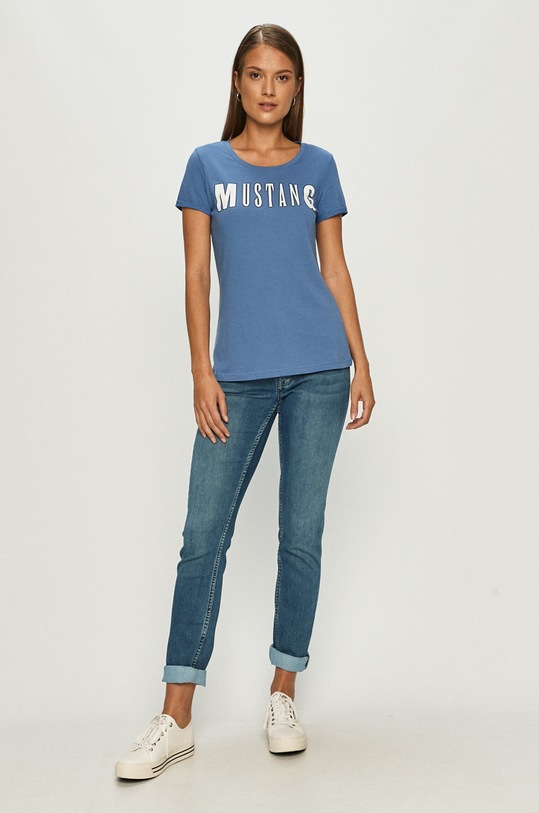Mustang - Тениска 1009843.5158 виолетов AW20