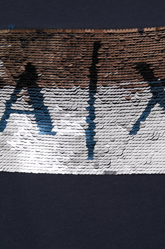 Armani Exchange t-shirt bawełniany 8NYTDL.YJ73Z granatowy