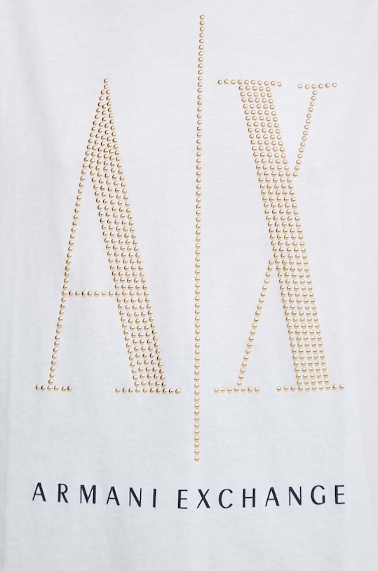 Armani Exchange - Tričko 8NYTDX.YJG3Z biela