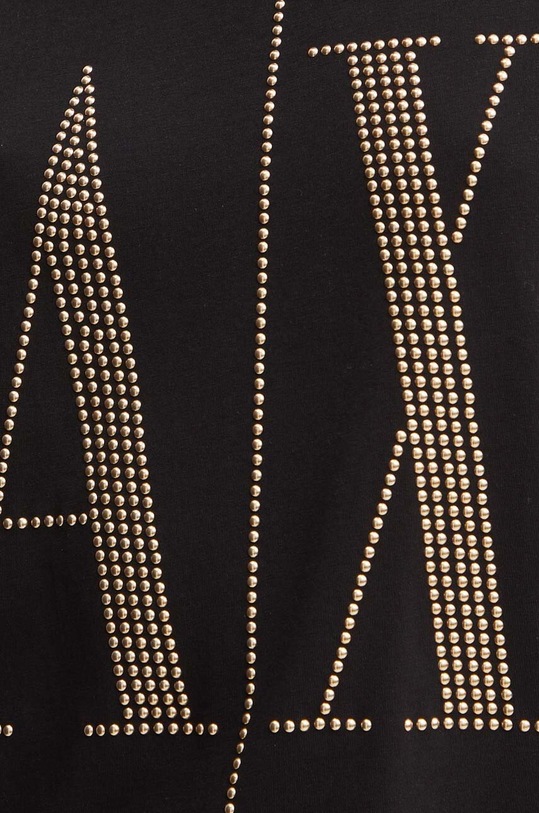 Armani Exchange majica kratkih rukava 8NYTDX.YJG3Z crna