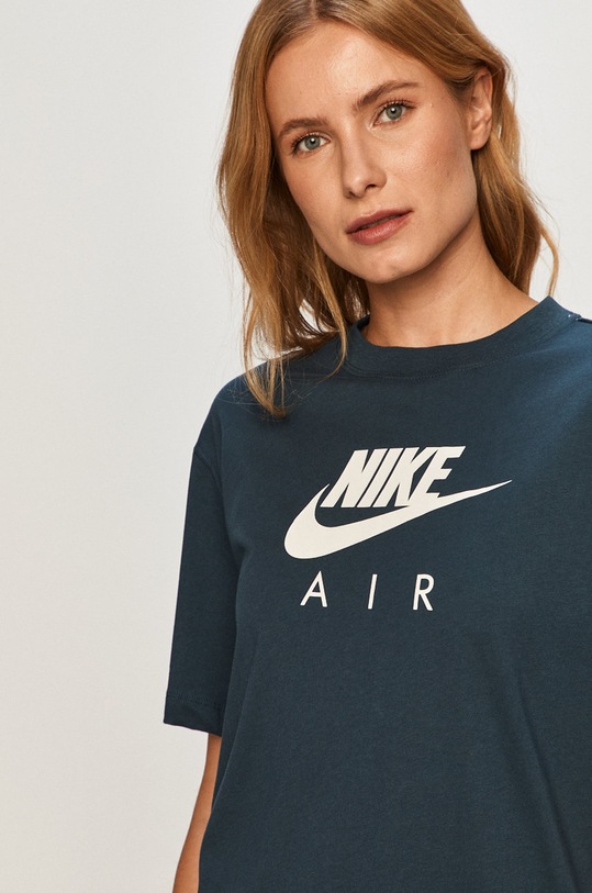 Nike Sportswear - T-shirt granatowy CU5558