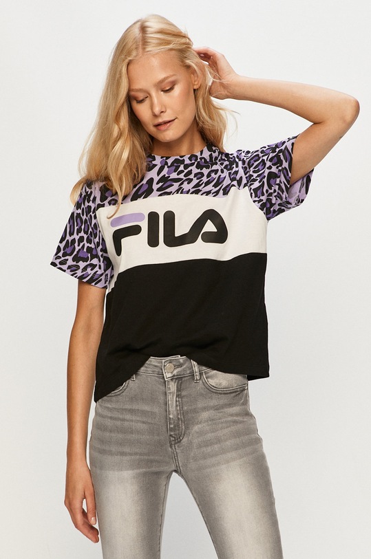 Fila - Tričko bavlna čierna 687973