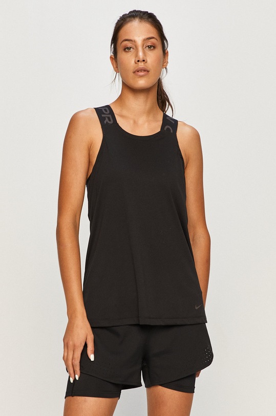 Nike - Top uni negru CJ4089