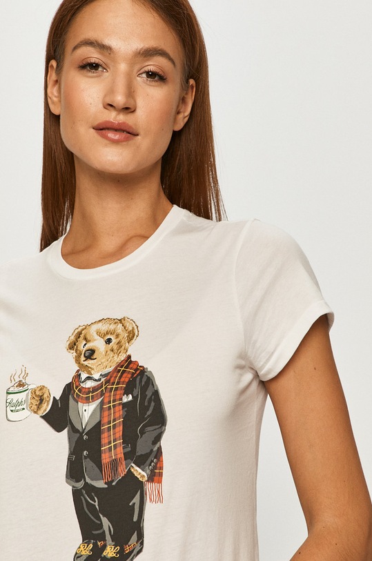 Polo Ralph Lauren - Tričko bavlna biela 211823687002