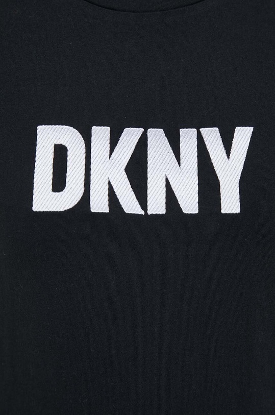 Хлопковая футболка Dkny W3276CNA чёрный