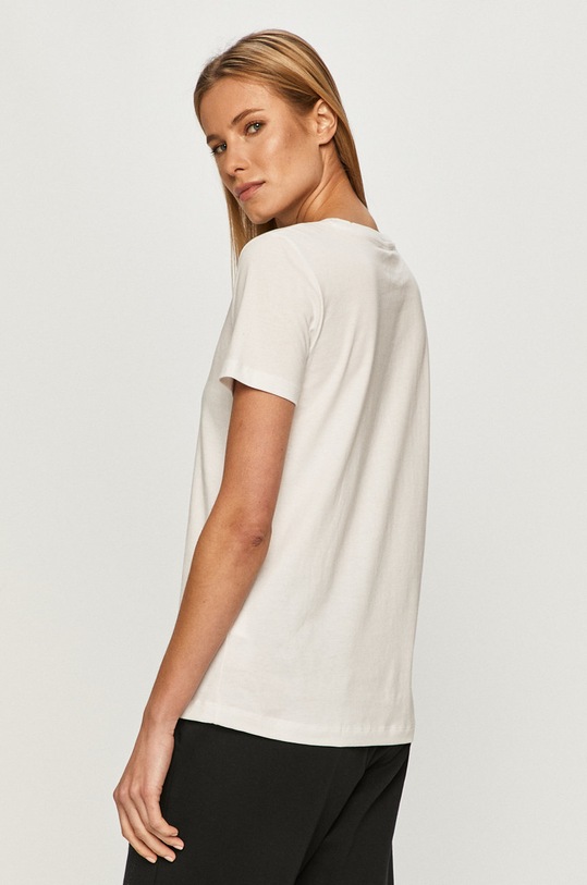 Odzież Dkny – T-shirt W3276CNA biały