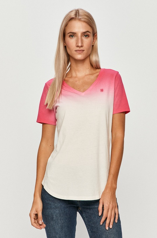 G-Star tricou alb D16903.B059.B421