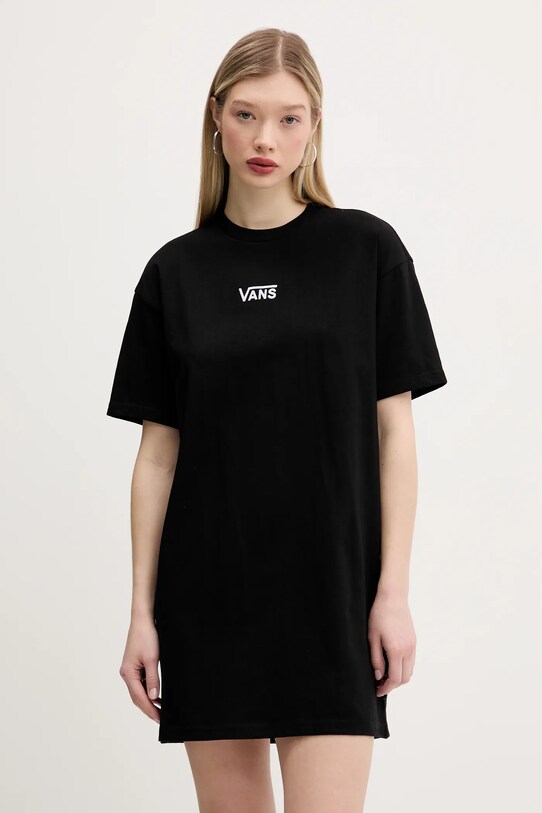 Vans - Tričko kulatý černá VN0A4RU2BLK1