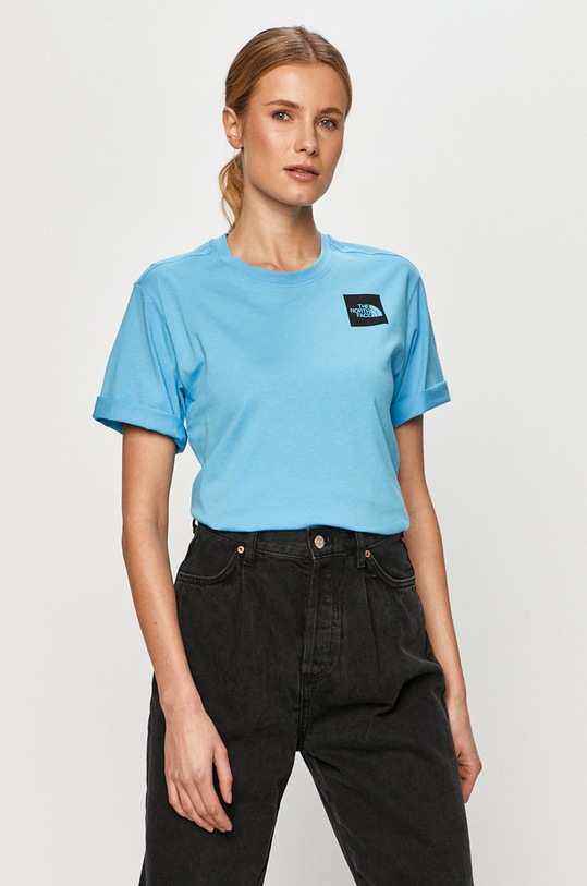 The North Face - Tricou uni albastru NF0A4SYAL8P1