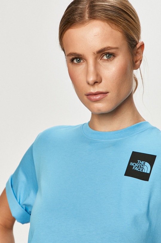The North Face - Tricou albastru NF0A4SYAL8P1