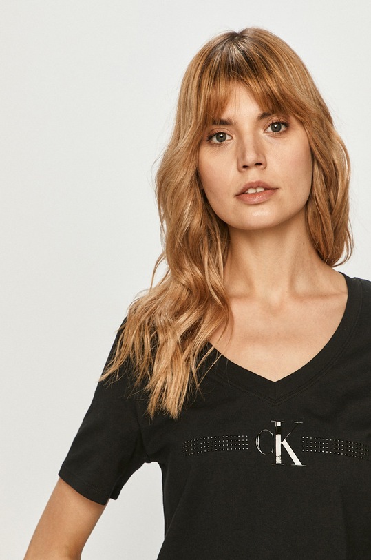 Calvin Klein Jeans - T-shirt J20J214234 czarny J20J214234