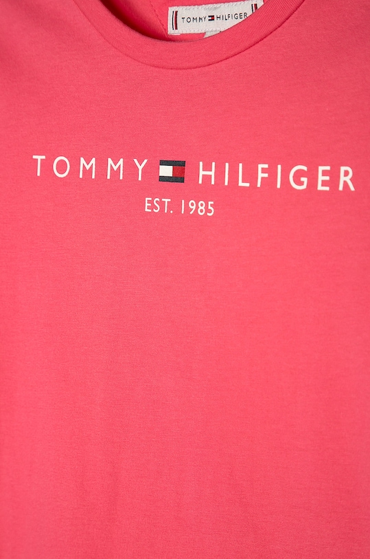 Dziewczynka Tommy Hilfiger - T-shirt dziecięcy 74-176 cm KG0KG05242 KG0KG05242 różowy