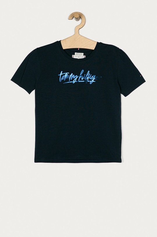 Tommy Hilfiger - Dětské tričko 128-176 cm kulatý námořnická modř KG0KG05250