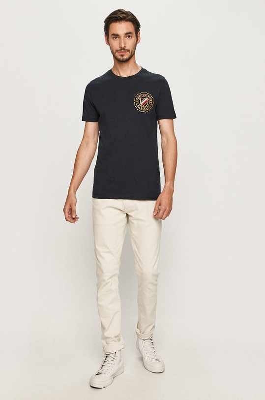 Tommy Hilfiger - Tricou MW0MW14321 bleumarin AW20