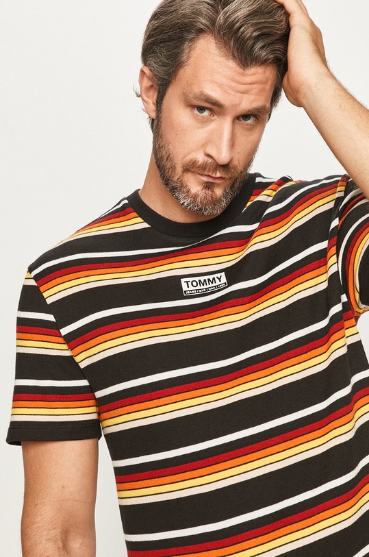 Tommy Jeans - Tricou cu modele multicolor DM0DM08438