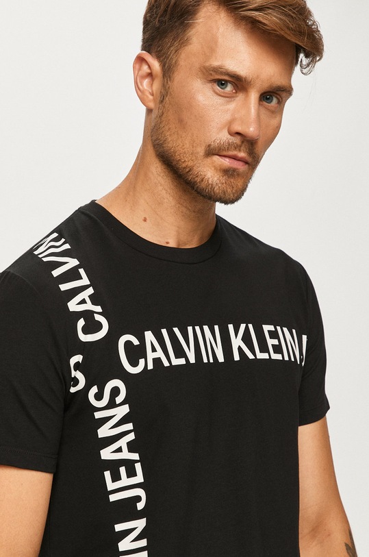 Calvin Klein Jeans - Tricou negru J30J315722