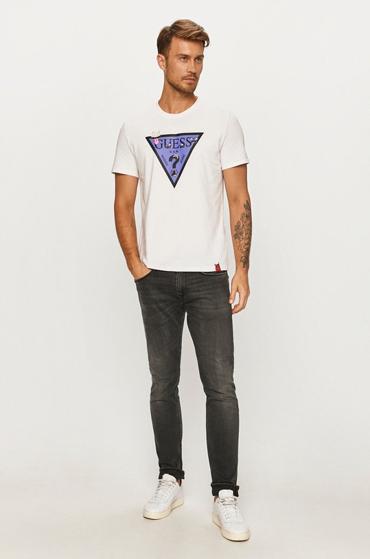 Guess Jeans - Tričko M0YI51.I3Z00 biela AW20