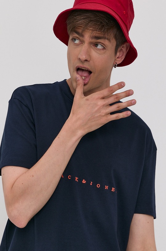 Tričko Jack & Jones 12176780 tmavomodrá