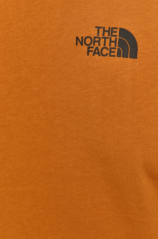 The North Face - Tricou NF00CEQ5VC71 portocaliu