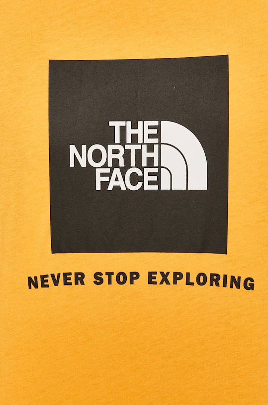 The North Face - T-shirt NF0A3BQO56P1 pomarańczowy