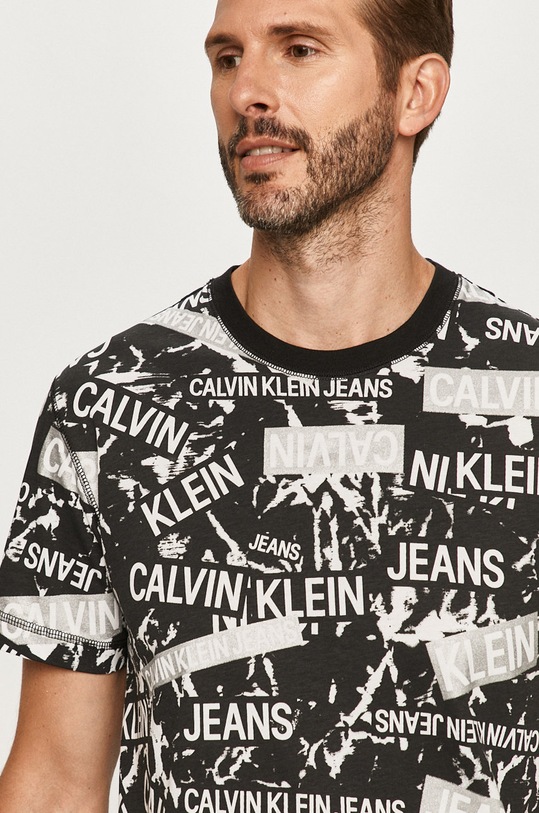 Calvin Klein Jeans - Tričko čierna J30J316482