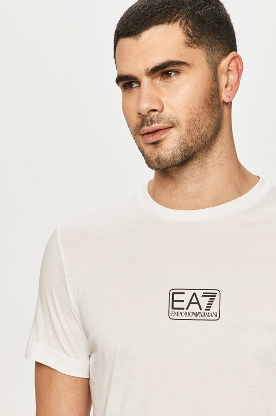 EA7 Emporio Armani - Tricou alb 8NPT11.PJNQZ