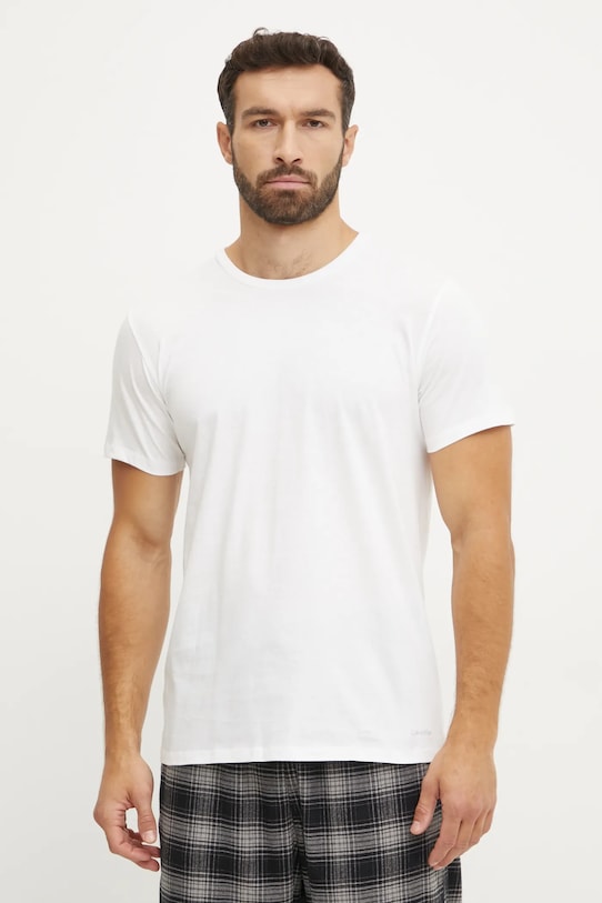 Calvin Klein Underwear - T-shirt (3-pack) 000NB4011E czarny AW20