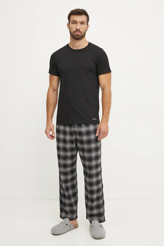 Calvin Klein Underwear - T-shirt (3-pack) 000NB4011E czarny AW20