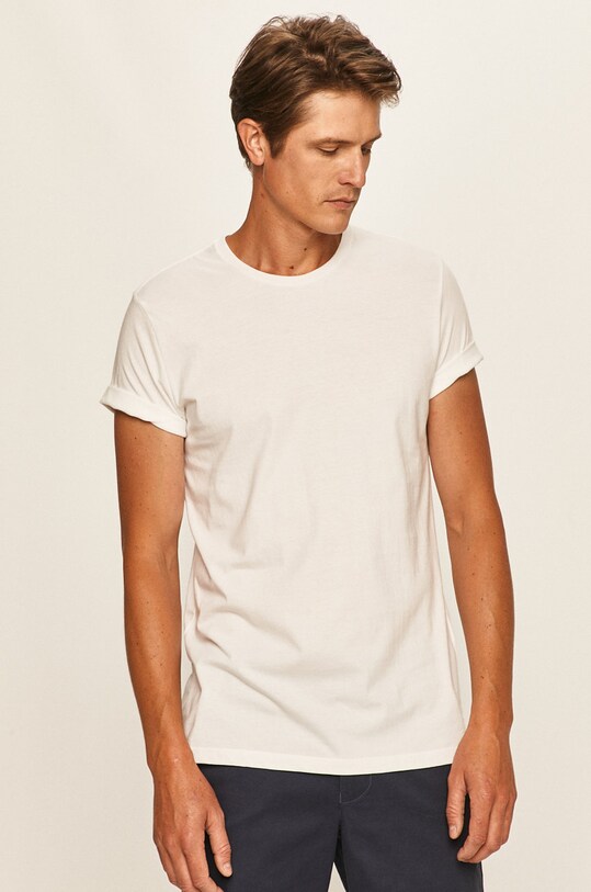 Levi's - T-shirt (2-pack) bawełna biały 79541.0003