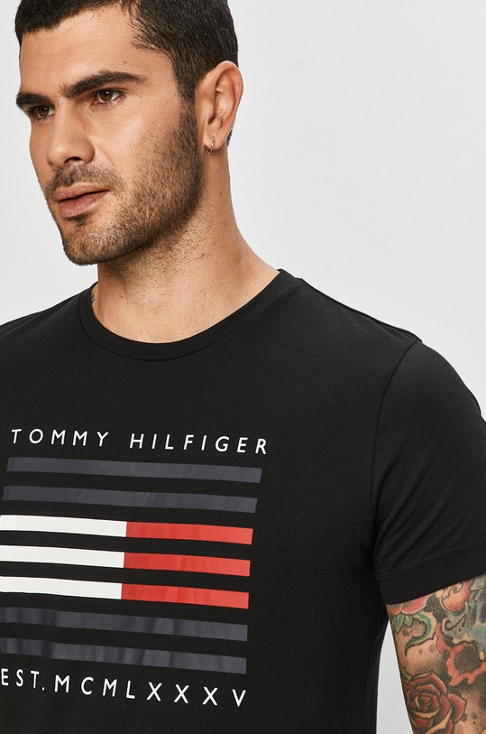 Tommy Hilfiger - Tričko čierna MW0MW15334