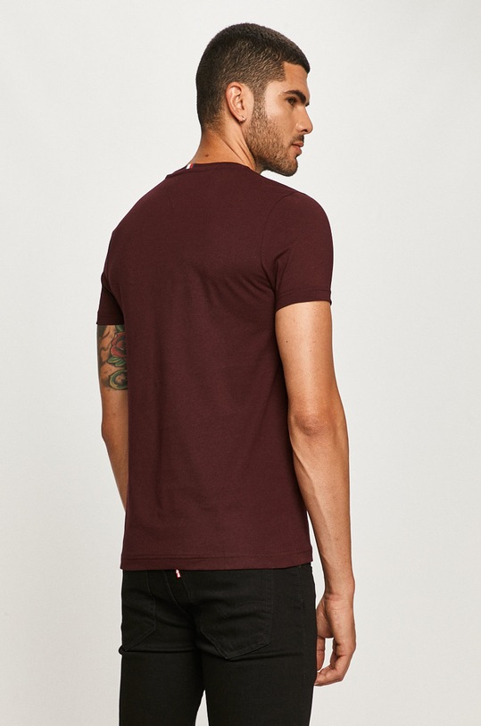 Oblečenie Tommy Hilfiger - Tričko MW0MW15320 burgundské