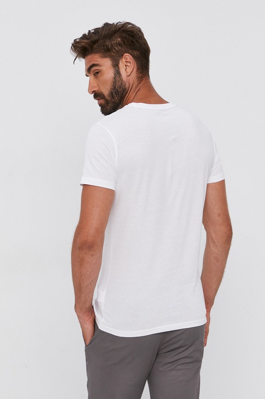 Odzież Tommy Hilfiger T-shirt bawełniany UM0UM02011 UM0UM02011 biały