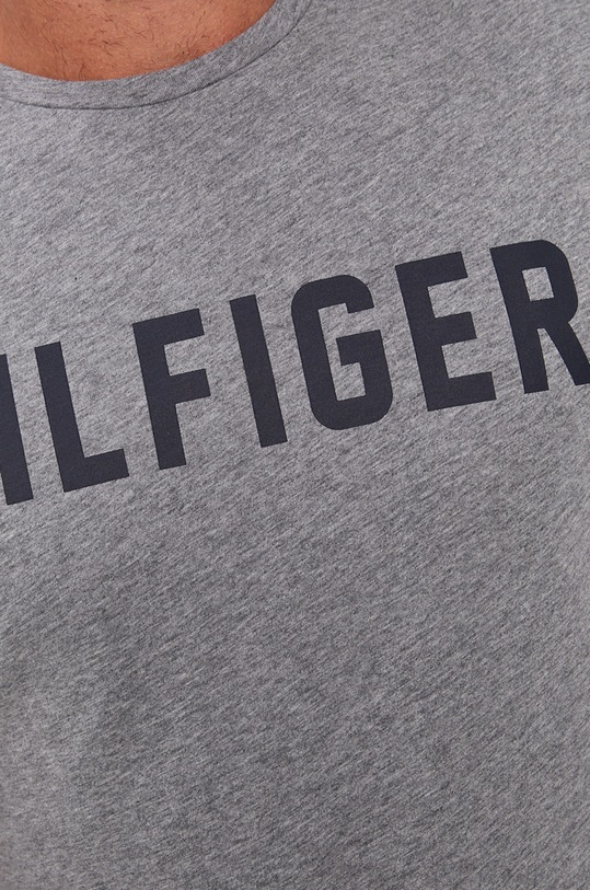 Tommy Hilfiger T-shirt bawełniany UM0UM02011 UM0UM02011 szary
