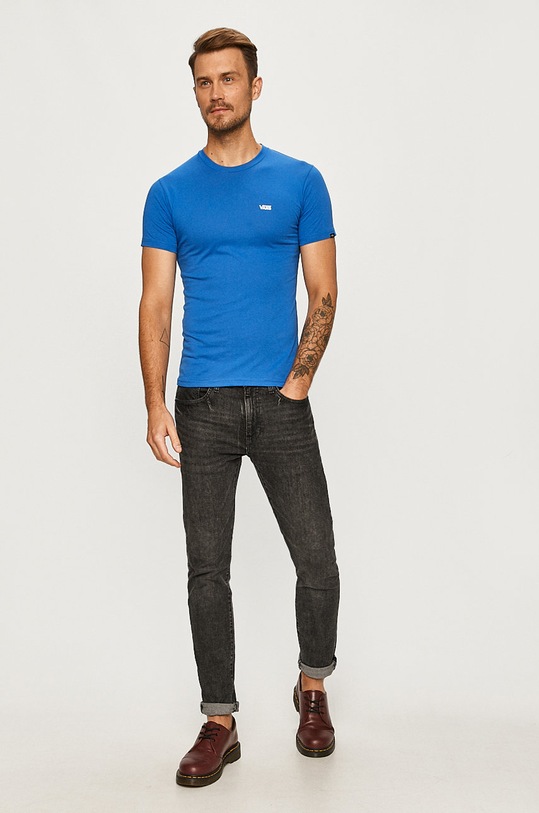 Vans - Tričko VN0A3CZERYB1 modrá AW20