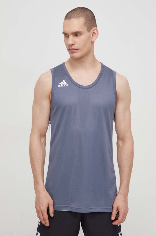 Tričko adidas Performance DY6592 Speed Reversible sivá DY6592