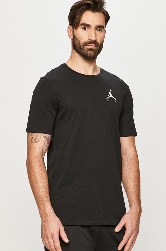 Jordan - Tricou print negru AH5296