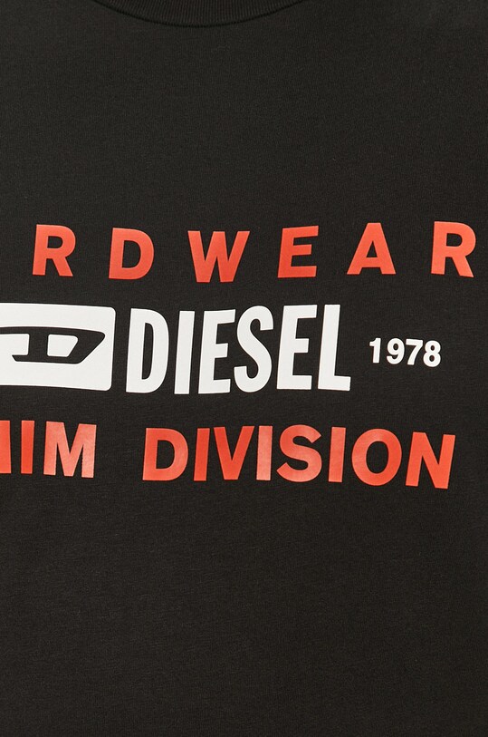 Diesel - T-shirt A00354.0AAXJ czarny