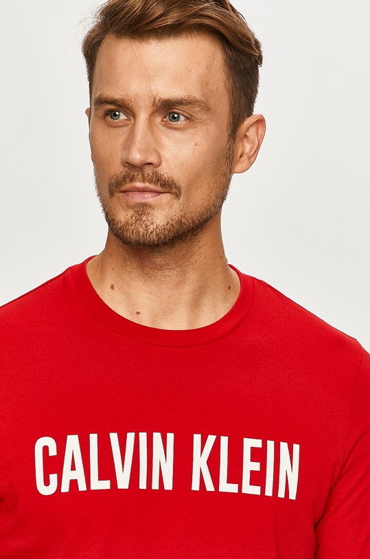 Calvin Klein Performance - Tricou rosu 00GMF0K243