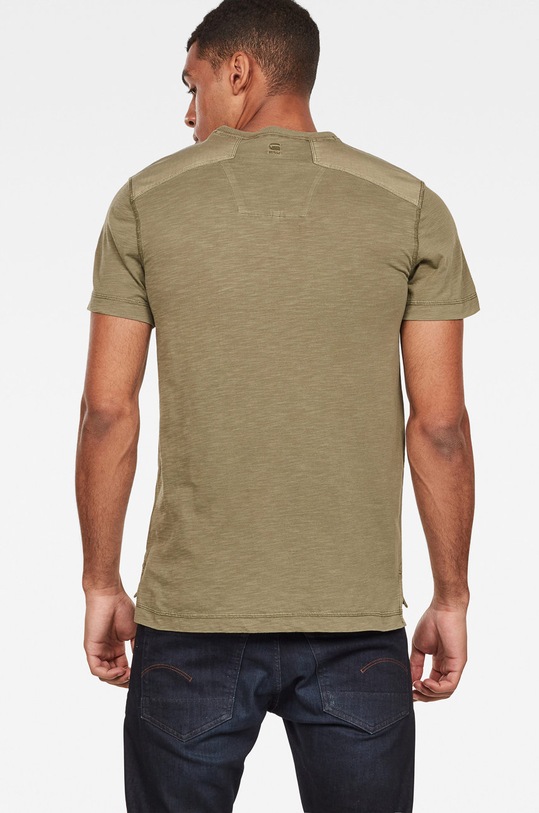 Oblečení G-Star - Tričko D12859.B136.724 zelená