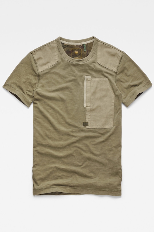 G-Star - Tričko zelená D12859.B136.724