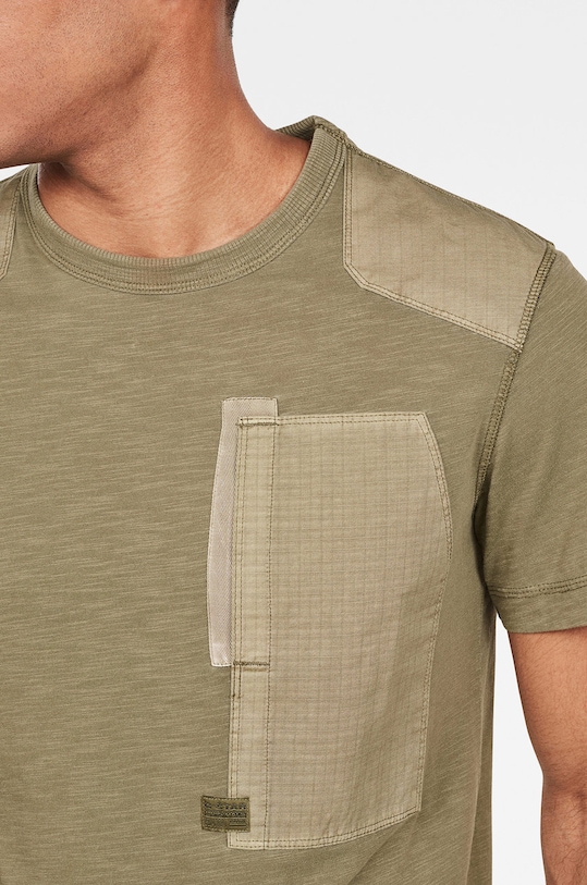 G-Star - Tričko D12859.B136.724 zelená