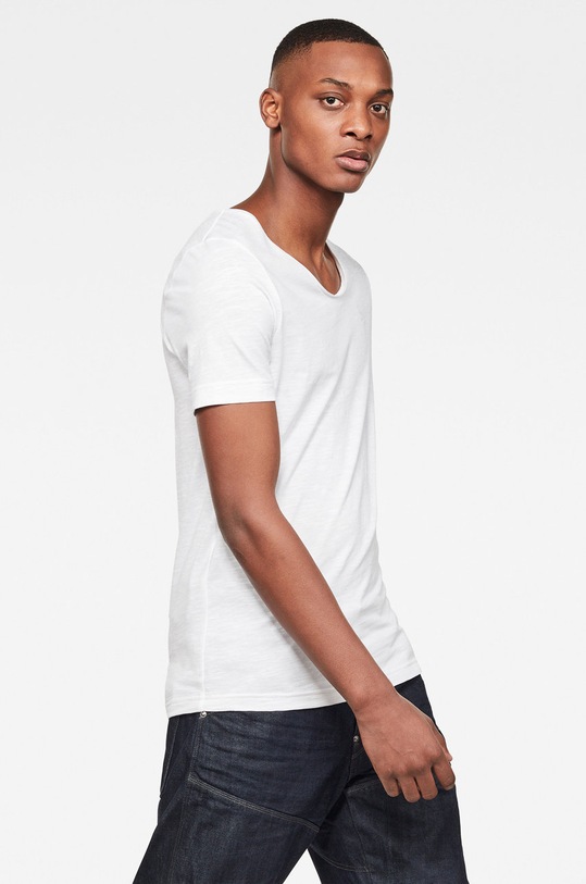 G-Star - Tričko D14455.C372.110 bílá AW20