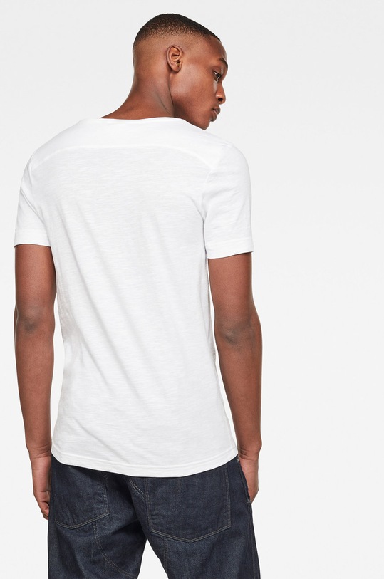 Oblečení G-Star - Tričko D14455.C372.110 bílá