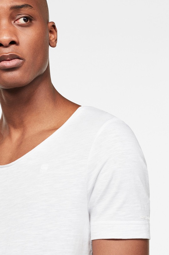 G-Star - Tričko D14455.C372.110 bílá