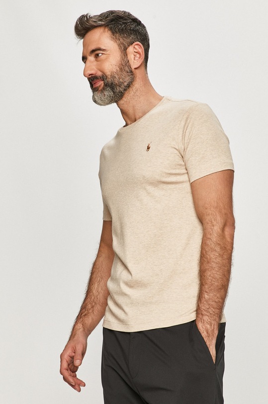Polo Ralph Lauren - T-shirt 710740727030 beżowy 710740727030